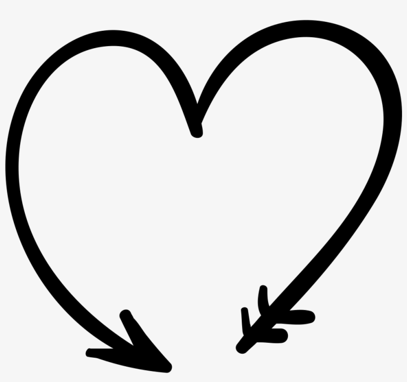 Arrow Forming A Heart Comments - Hot, transparent png #1711054