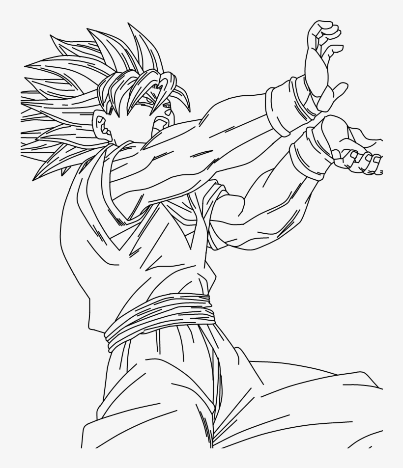 Vegeta Super Saiyajin 4 para colorir