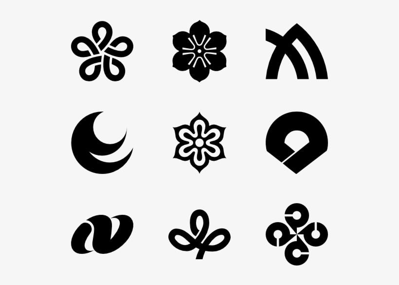 Japanese Flags - Japanese Icons Png, transparent png #1711199