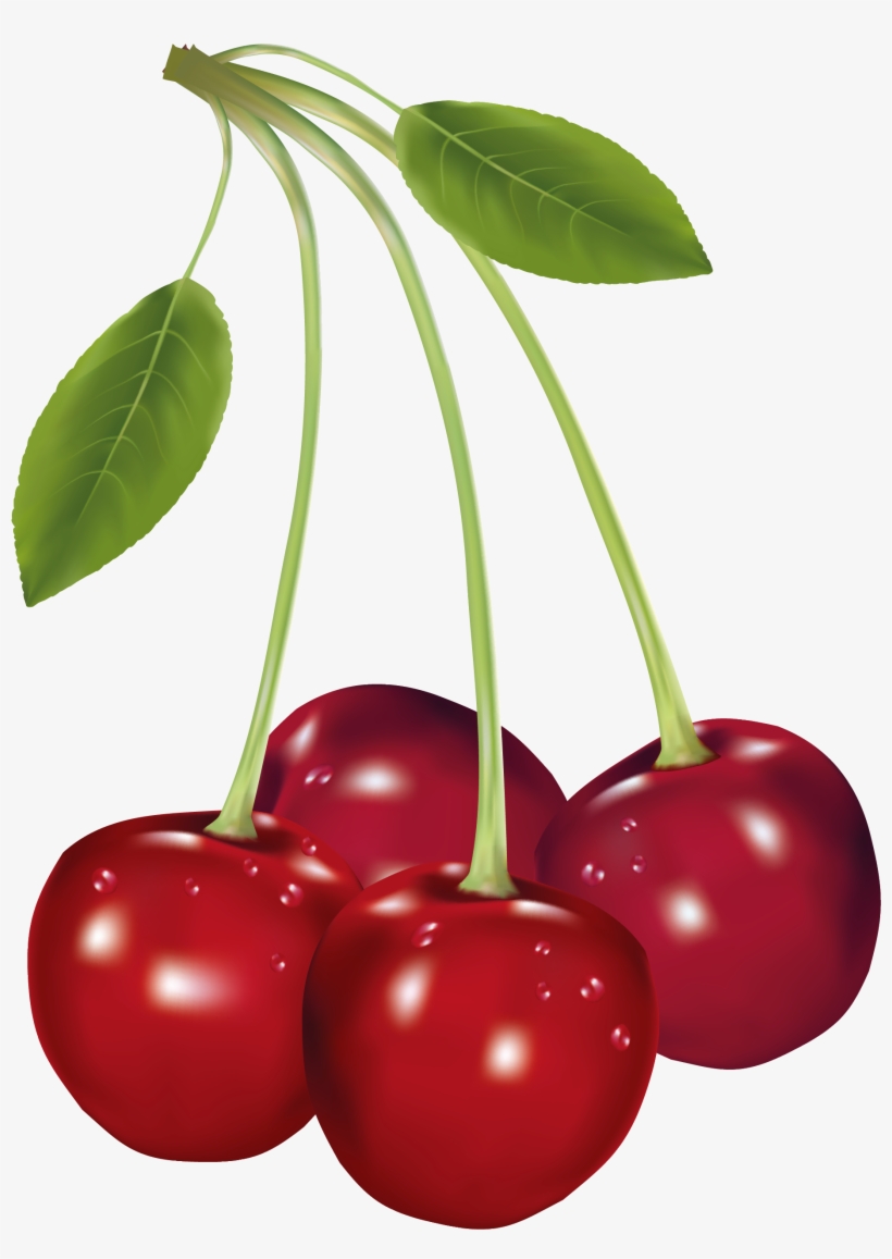 Spring Clip Artapril Shower Digital Clip Artrain By - Cherries Png, transparent png #1711391
