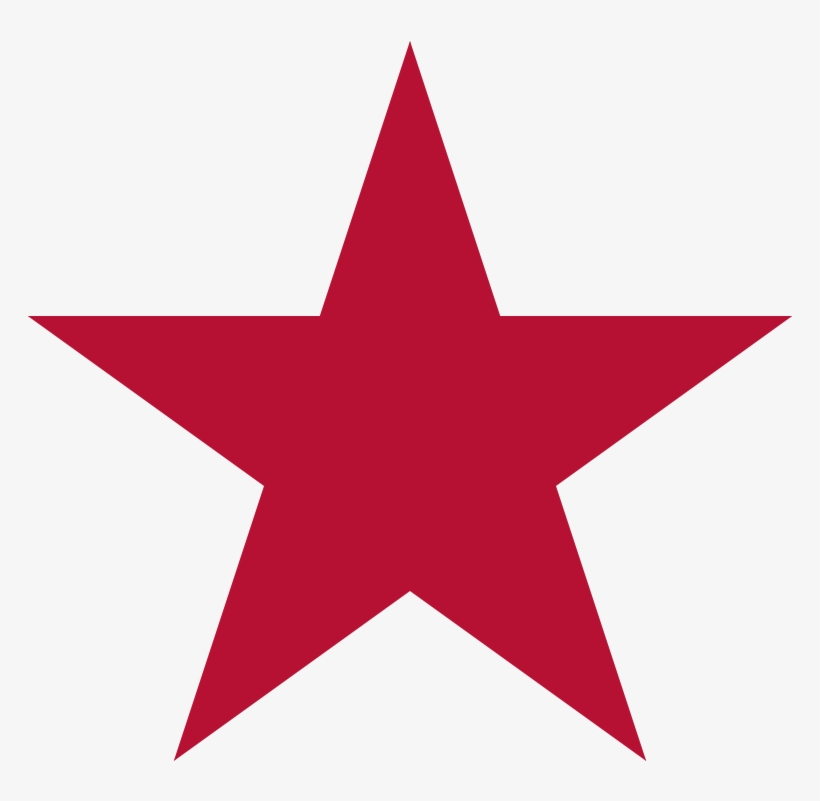 American Flag Stars - Red Stars Clip Art, transparent png #1711432