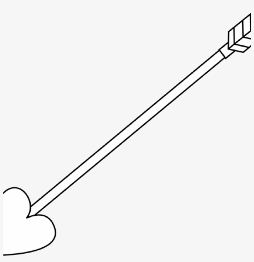 Arrows Clipart Outline Arrow Black And White Clip Royalty - Copacabana Beach, transparent png #1711465