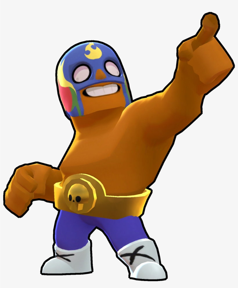 El Primo Skin-default - Brawl Stars El Primo, transparent png #1711498