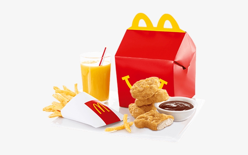 Happy Meal® Mcnuggets® 4 Pieces - Mcdonalds Happy Meal Ksa, transparent png #1711539