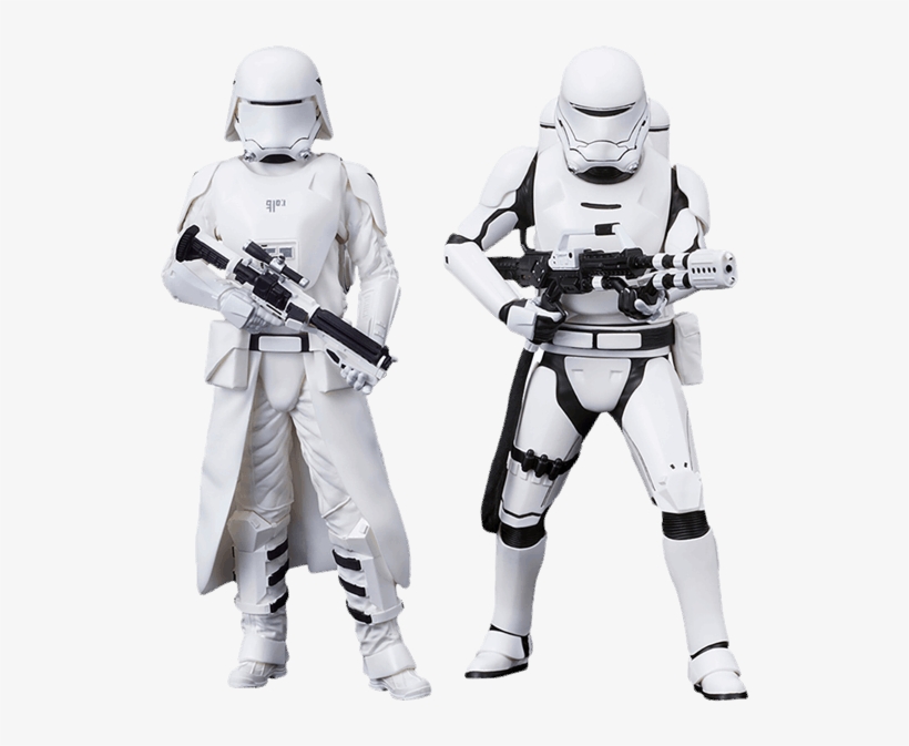 First Order Snowtrooper & Flametrooper 2-pack Figure - Star Wars Force Awakens: First Order Snowtrooper, transparent png #1711597