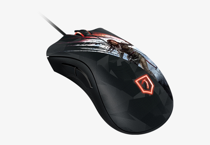 Rise Of The Tomb Raider Deathadder Chroma - Spieltek Berserker Gaming Chair (red) Gc-205-br, transparent png #1711630