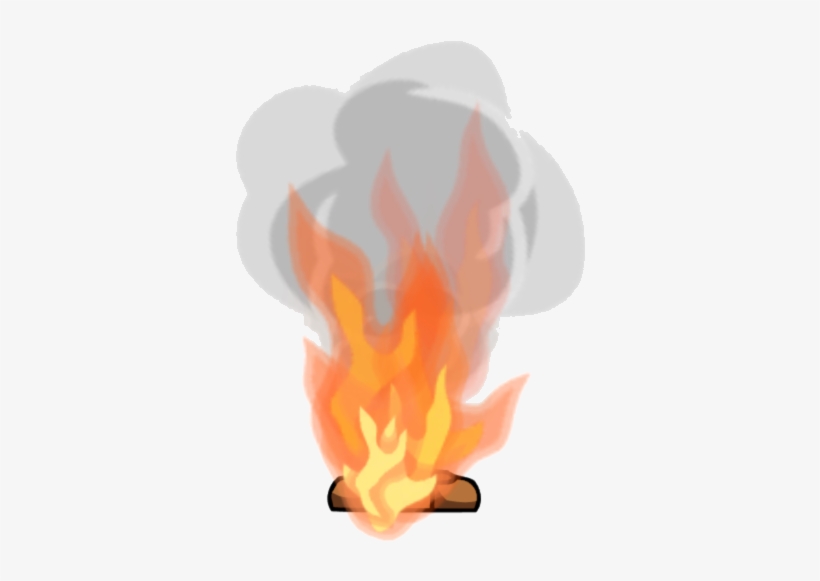Pin Campfire Clipart Png - Anime Camp Fire Png, transparent png #1711744