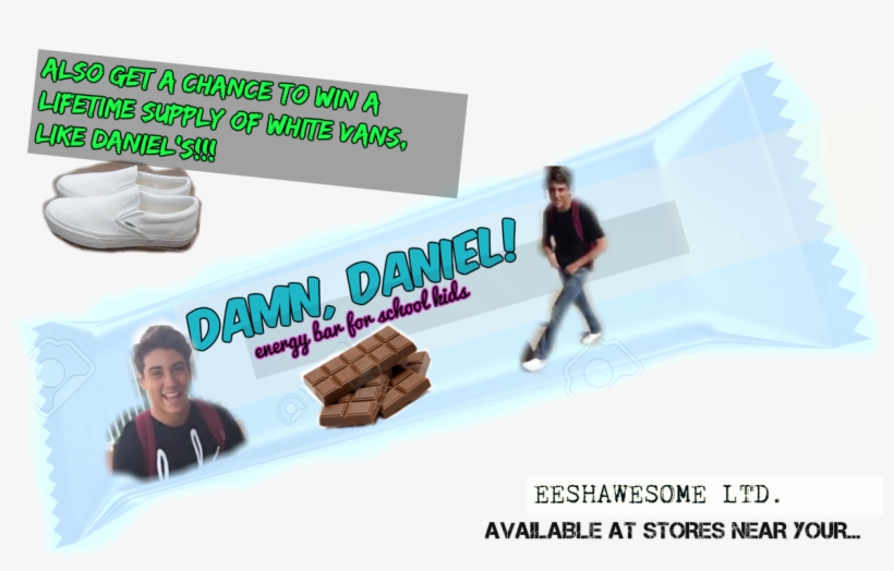 Damn Daniel Chocolate - Barra De Chocolate, transparent png #1712088