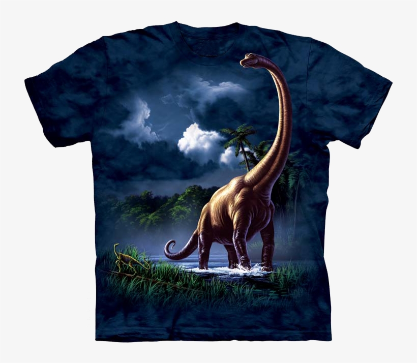 Big Face Glow Rex, Brachiosaurus - Brachiosaurus T Shirt, transparent png #1712221