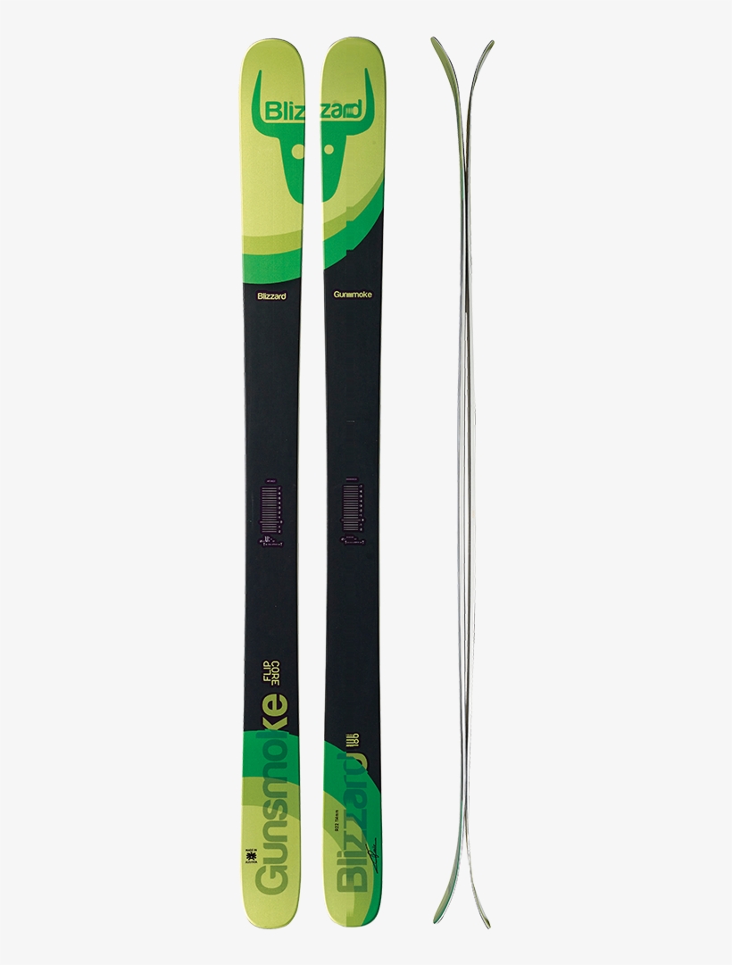 Blizzard Gunsmoke 2016 Skis - 186 Cm, transparent png #1712651