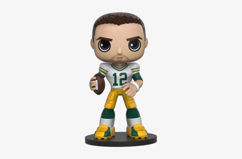 Pop! Vinyl Wobbler Nfl Aaron Rodgers, transparent png #1712695