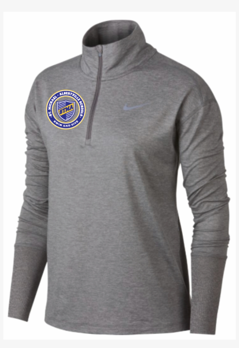 Stma Swim & Dive Women's Nike Gunsmoke/atmosphere Grey/htr - Nike, transparent png #1713105