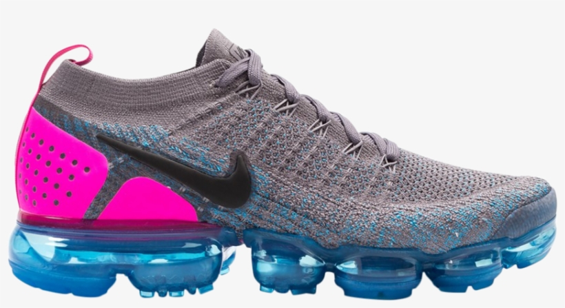 Sale Uk 37434 8fde9 Air Vapormax Flyknit 2 Gunsmoke - Nike Free, transparent png #1713194