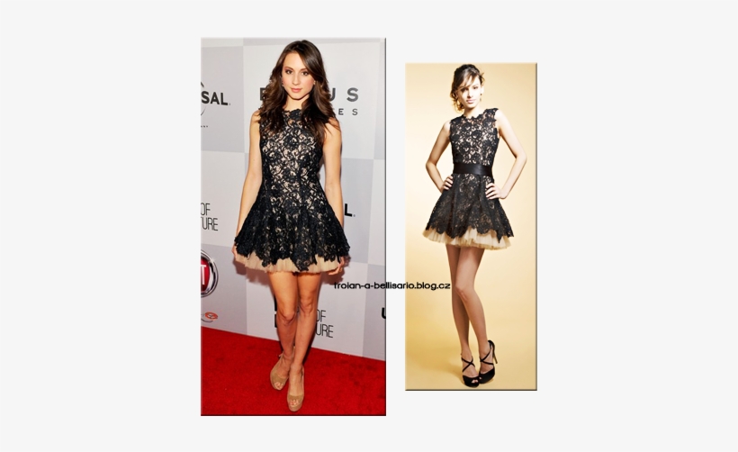 Troian Mala Saty Nha Khanh Milace Dress Oblecene Na - Troian Bellisario Red Carpet, transparent png #1713640