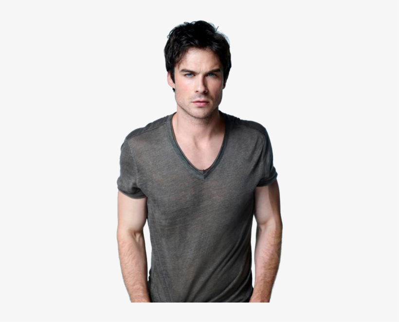 Share This Image - Damon Vampire Diaries, transparent png #1713806