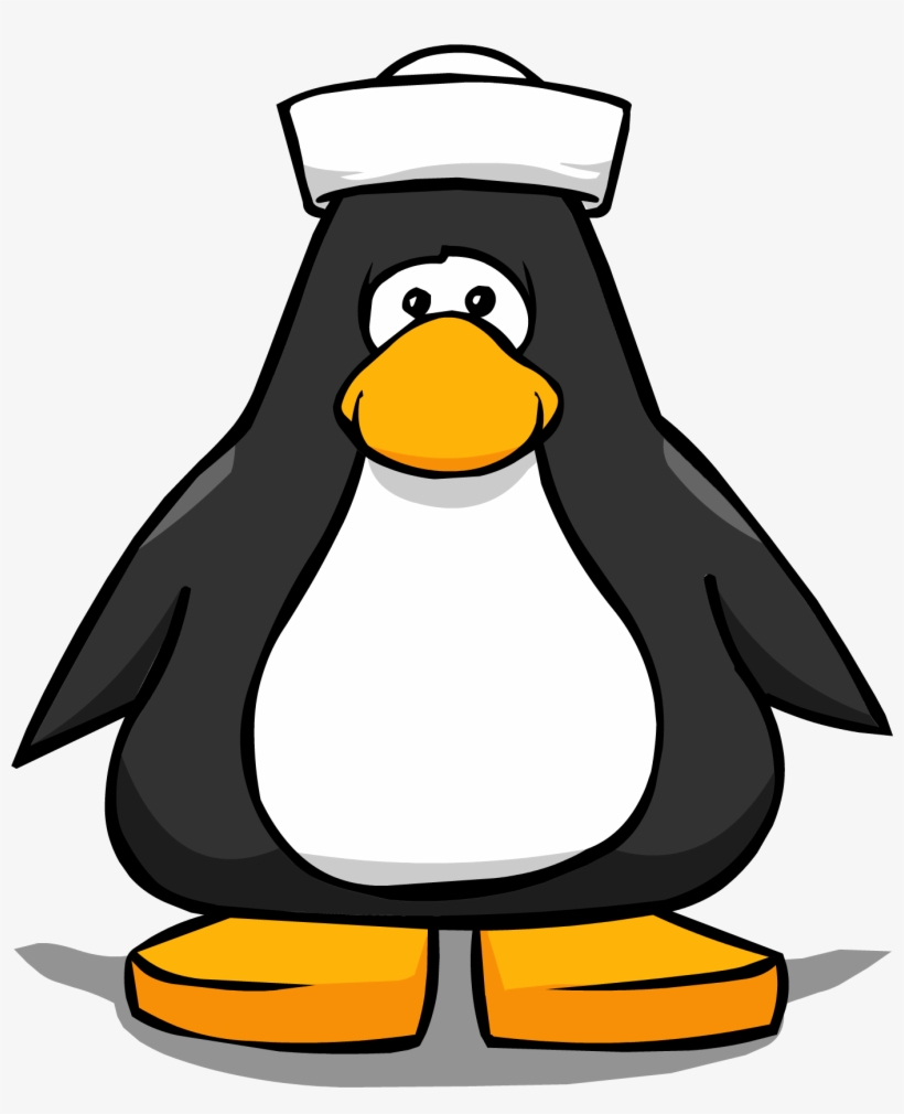 Sailor Hat Pc - Penguin With A Medal, transparent png #1713927