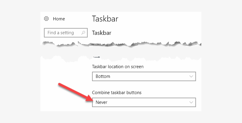 In My Case, It Had Been Set To Never, Which Is Why - Taskbar, transparent png #1713978
