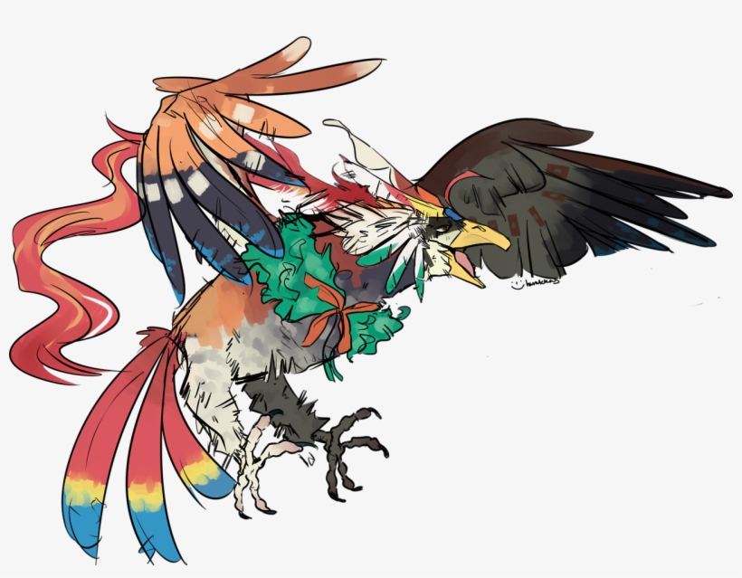 Here's My Entry For Your Pokemon Fusion Contest It's - Decidueye Fusion, transparent png #1714436
