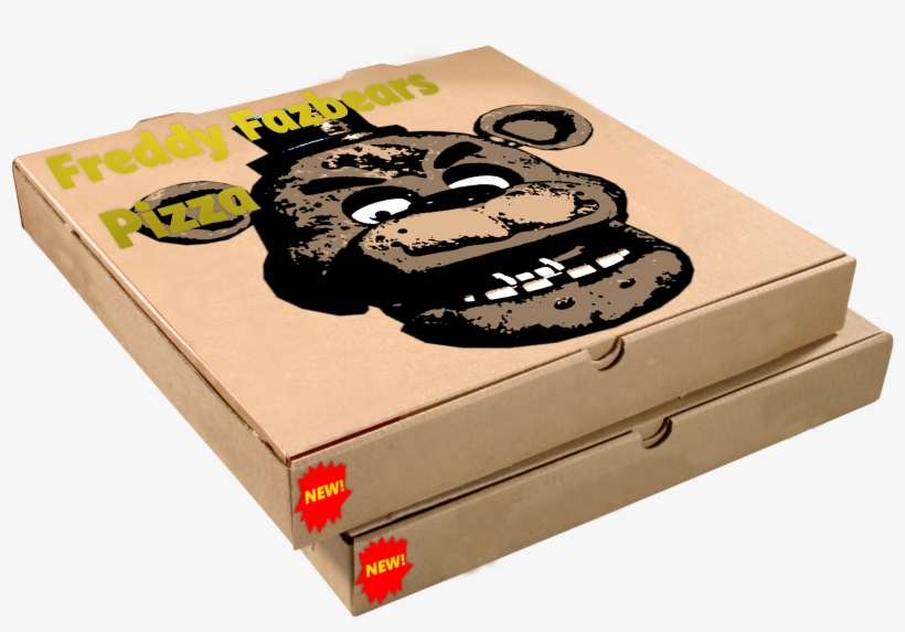 Edit[edit] Attempted To Make A Freddy Fazbears Pizza - Freddy Fazbear's Pizza Box, transparent png #1714604