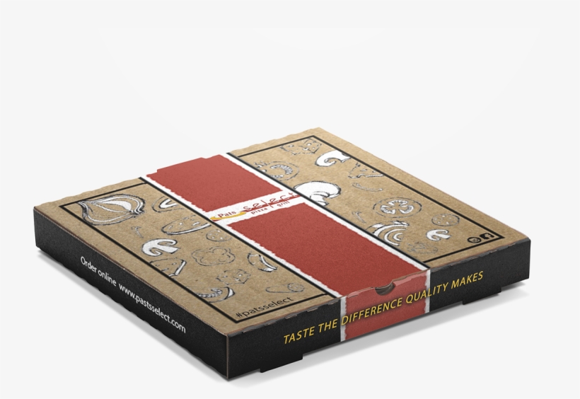 Pat's Select Pizza Box Design - Box, transparent png #1714775