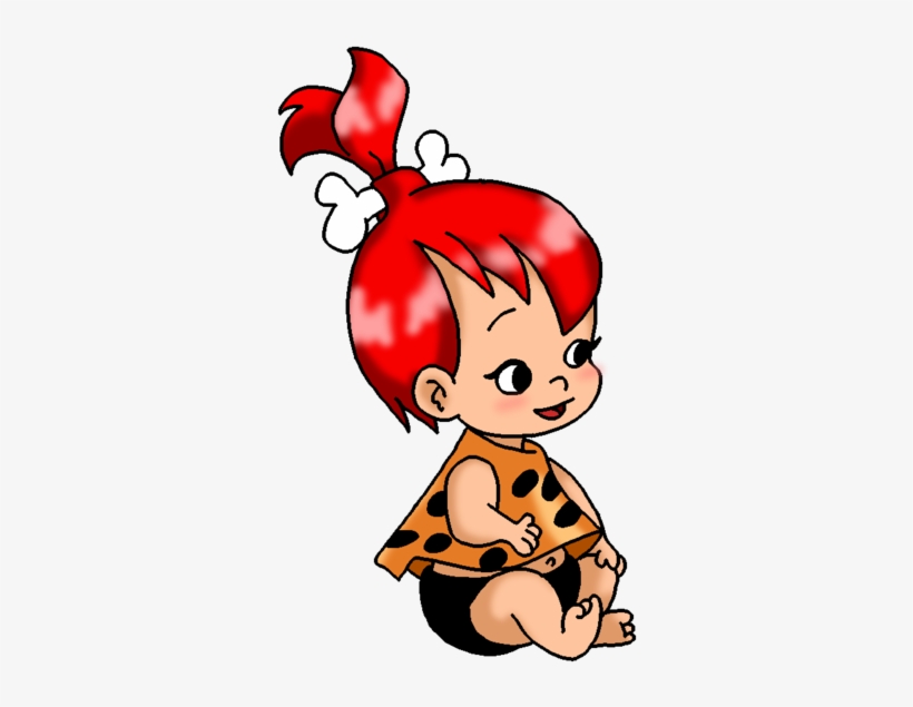 Share This Image - Pebbles Flintstone Happy Birthday, transparent png #1714824
