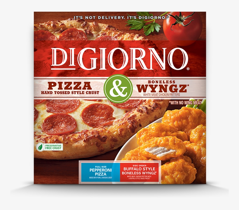Digiorno Pizza & Wyngz, Pepperoni Pizza, Buffalo, transparent png #1714889