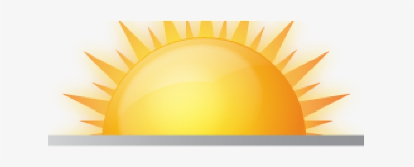 Sunrise Clipart Rising Sun - Transparent Background Sun Logo Png, transparent png #1715009