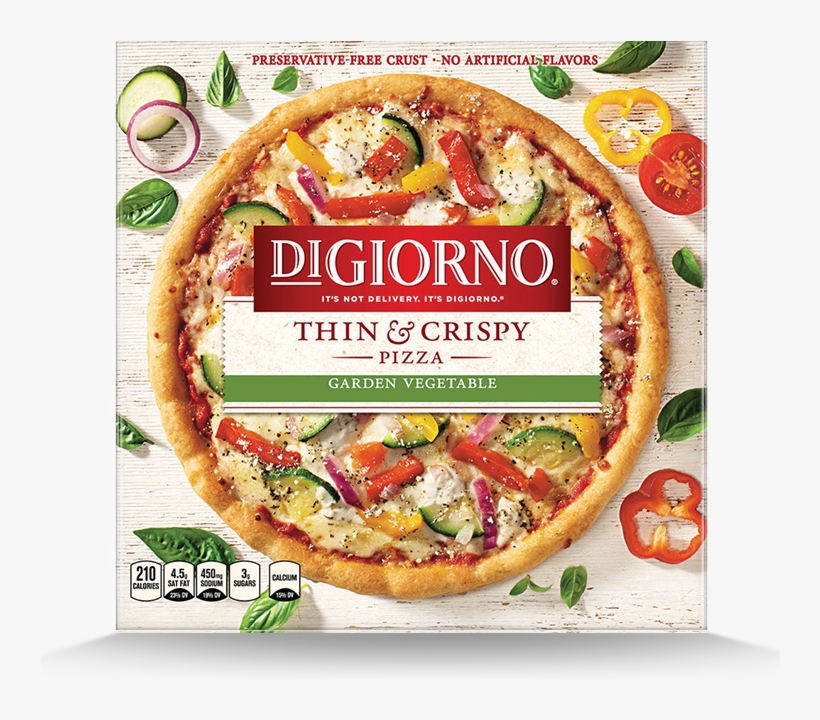 Digiorno Pizza Thin And Crispy, transparent png #1715187