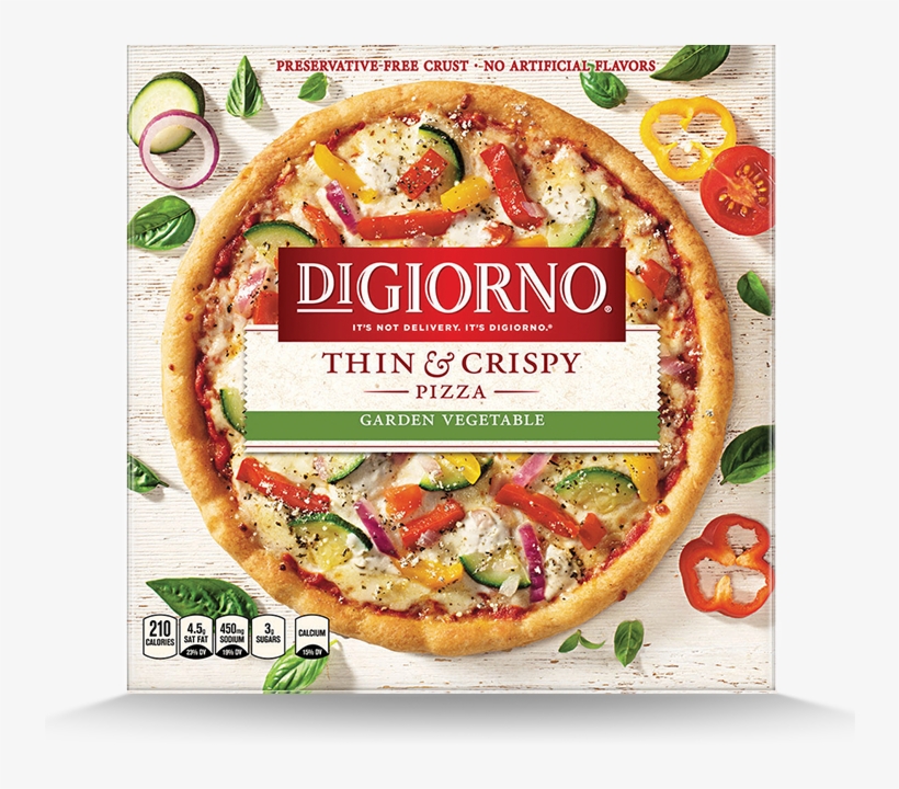 Digiorno Pizza Thin And Crispy, transparent png #1715187
