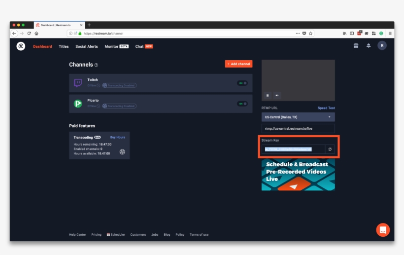 Time To Copy That Stream Key From The Restream Dashboard - Quotation, transparent png #1715722