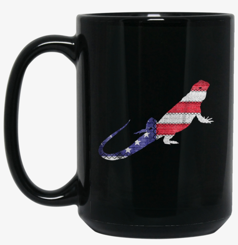 Patriotic Bearded Dragon American Flag Embroidery 15 - My Waifu Loves Me, transparent png #1716193