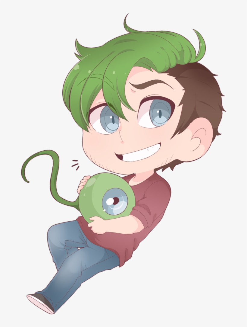 Jacksepticeye By Secretmetalalchemist - Jacksepticeye Fan Art Chibi, transparent png #1716195