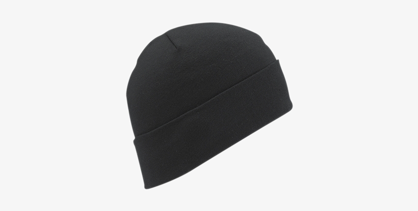 black ski hat