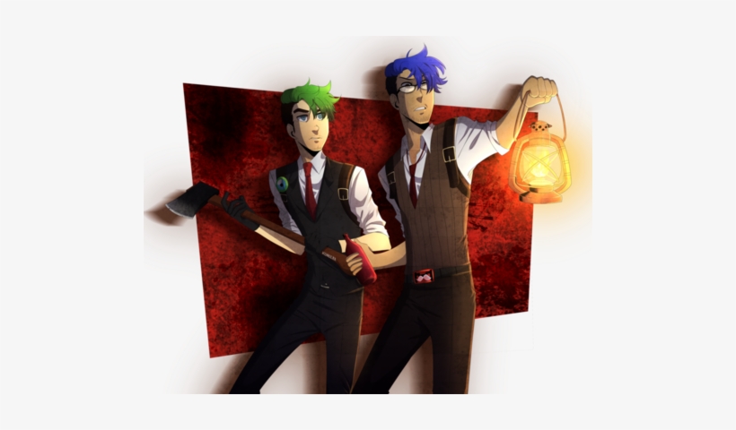 Markiplier, Konoira, And Jacksepticeye Image - Septiplier Fanart, transparent png #1716469