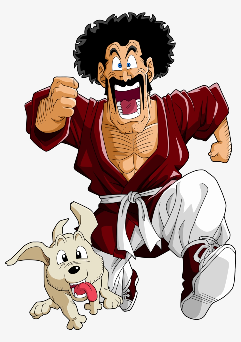 No Caption Provided - Dragon Ball Z Mister Satan Ssj, transparent png #1716668