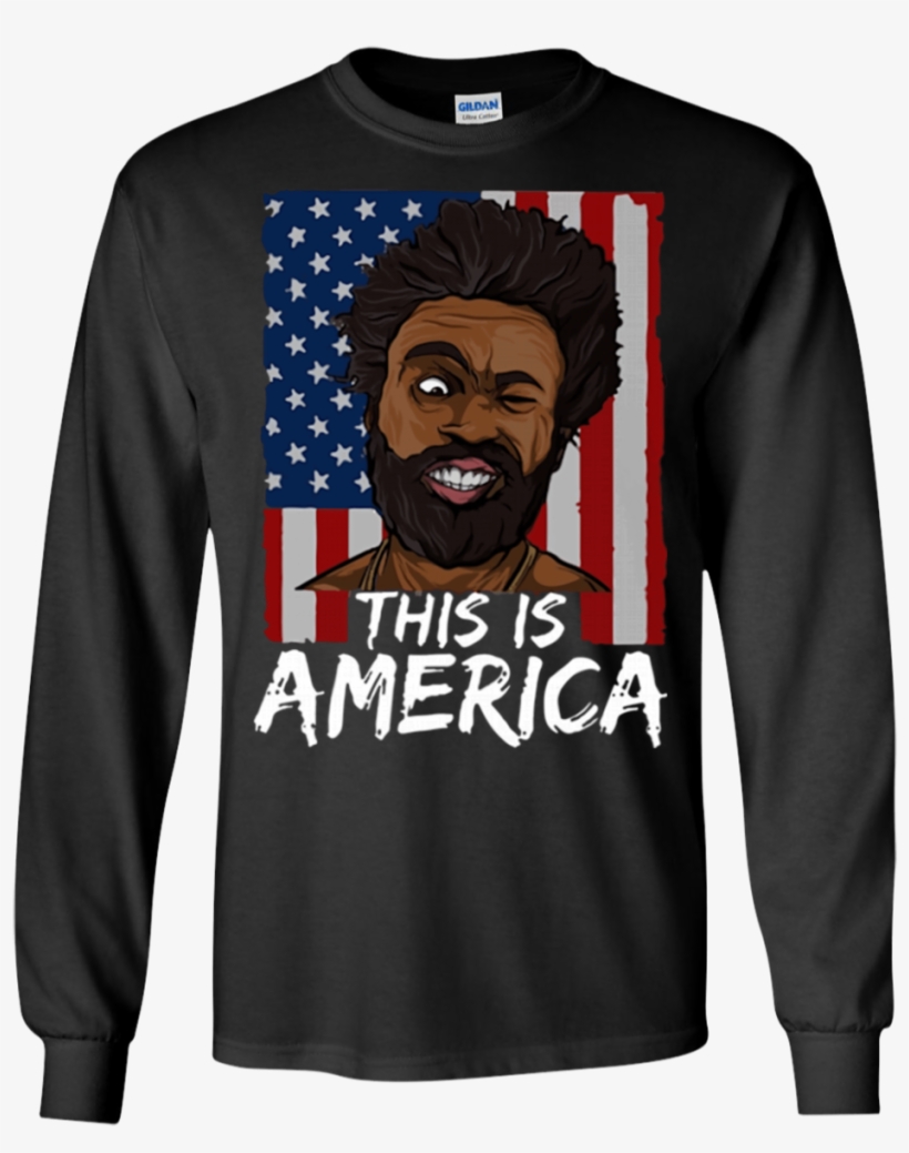 Childish Gambino This Is America 4th Of July Shirt - All Gave Some Some Gave All 9-11-2001 16 Years Anniversary, transparent png #1716930