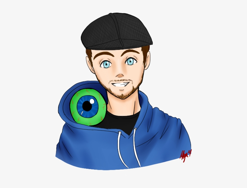 Transparent Jacksepticeye Cap - Drawing, transparent png #1716950