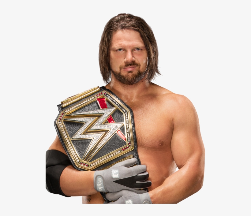 Wwe Road To Wrestlemania Is February 11th - Aj Styles Wwe World Heavyweight Championship, transparent png #1716987