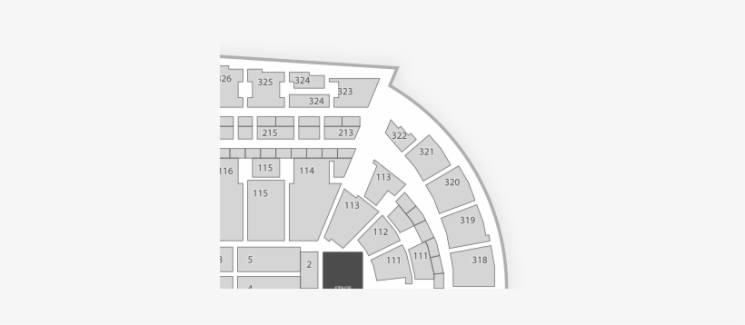 Nashville, December 12/2/2018 At Bridgestone Arena - Fiserv Forum Seating Chart, transparent png #1717015