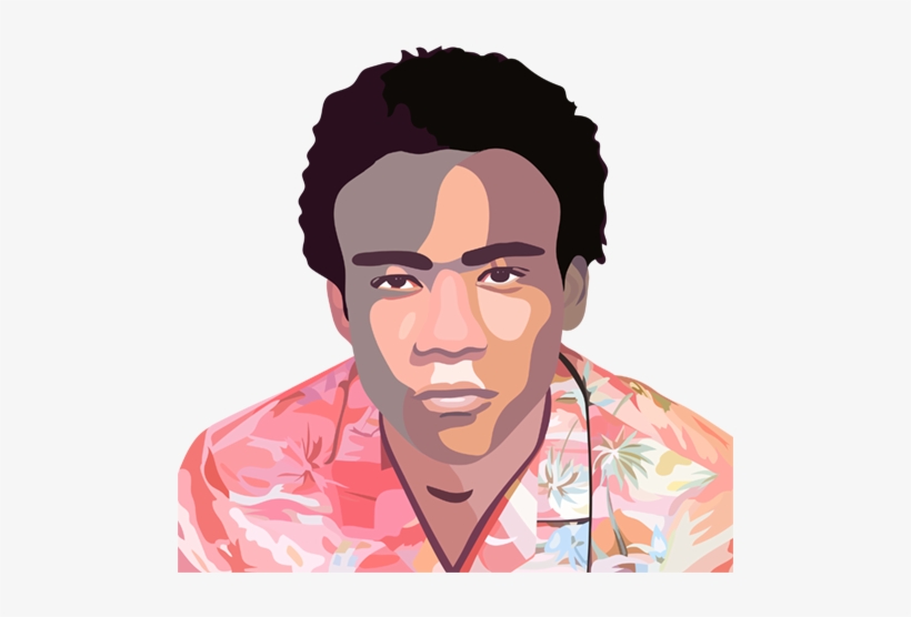 Childish Gambino Sticker By Jonrindt - Childish Gambino Sticker, transparent png #1717036