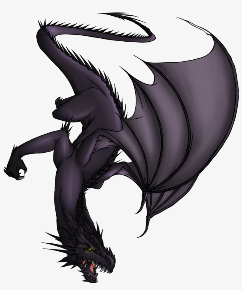 Black Dragon By Polarity - Black Dragon Transparent, transparent png #1717499