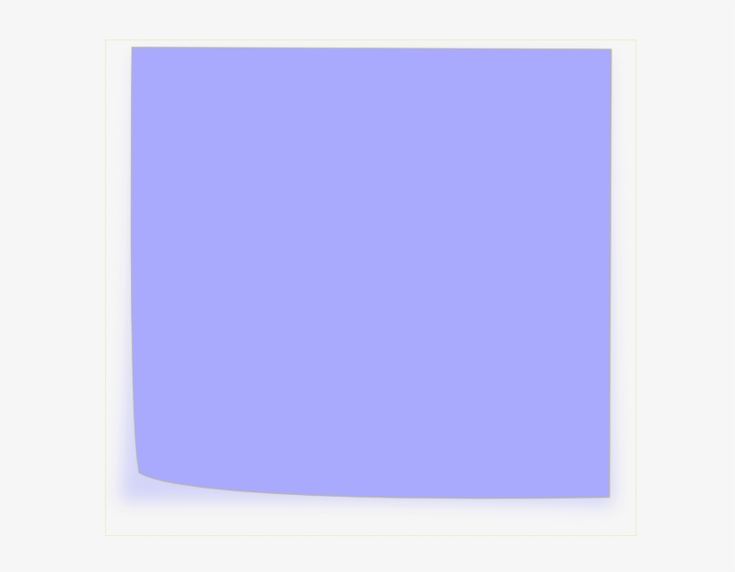 Blue Sticky Note Png Graphic Free Stock - Paper Product, transparent png #1717555