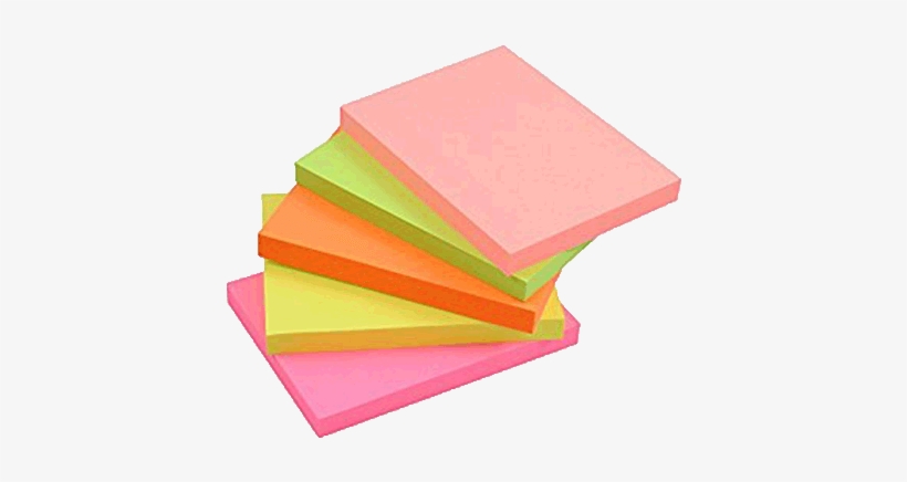 Sticky Note Pads 3*4 Inch - Construction Paper, transparent png #1717680
