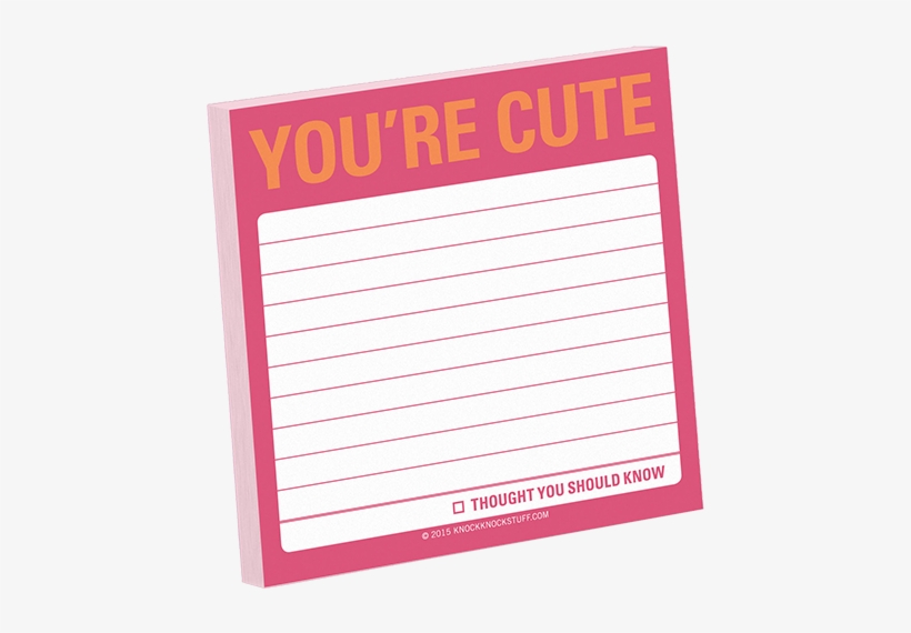 Knock Knock Sticky Note - Knock Knock 12465 P.s. Sticky Notes, transparent png #1717742