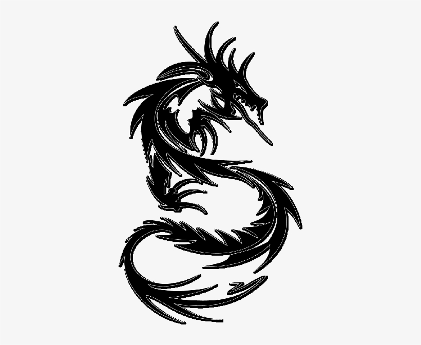 Tattoo Dragon - Dragon Tattoo, transparent png #1717839