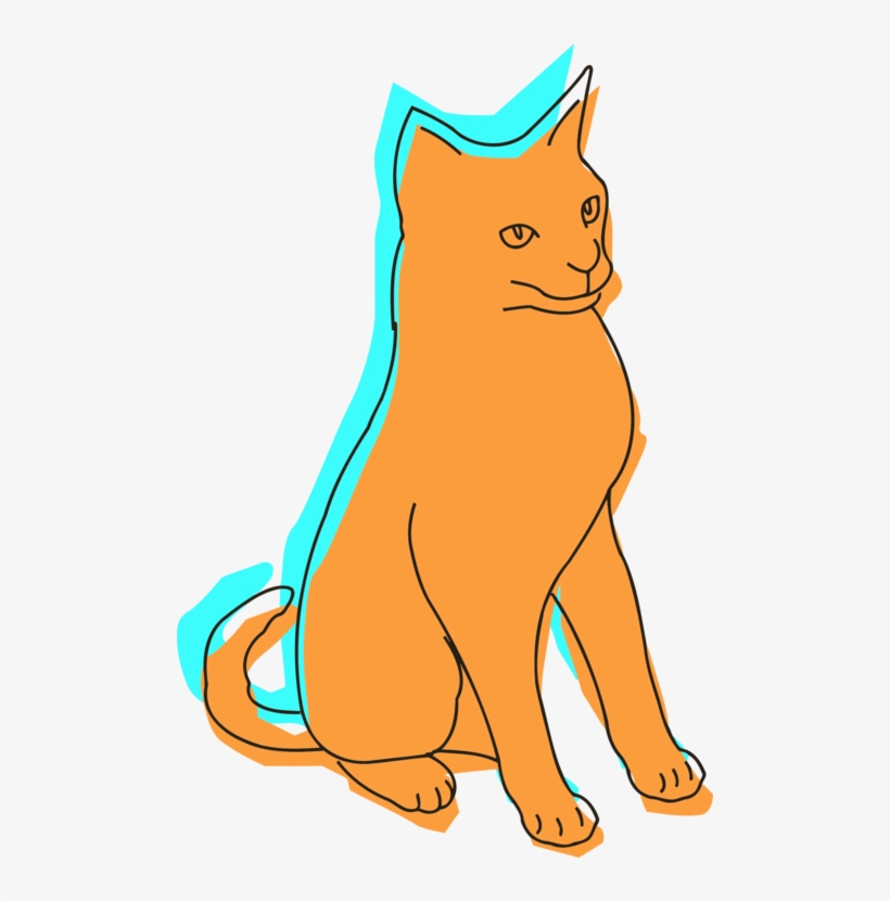 Kitten Whiskers Cat Drawing Encapsulated Postscript - Clip Art, transparent png #1718010