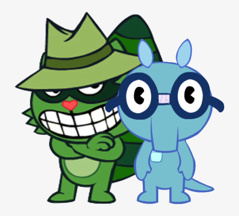 Shiffles - Happy Tree Friends Lifty, transparent png #1718142