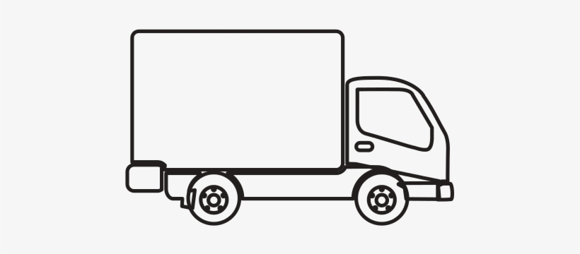 Delivery Truck Image - White Delivery Truck Clipart, transparent png #1718475