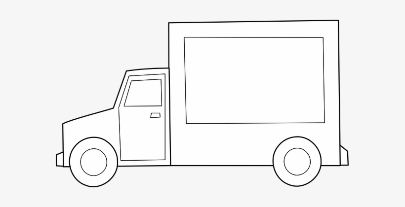 Truck Lorry Transporter Van Transportation - Game Truck Clip Art, transparent png #1718499