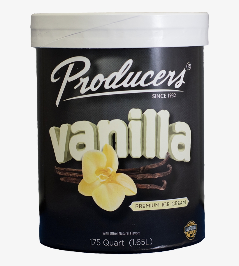 Vanilla Ice Cream - Producers Ice Cream, transparent png #1718563